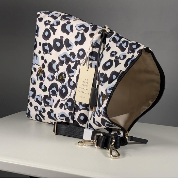 NWT Radley London 24/7 Leopard - Small Flapover Crossbody - Picture 5 of 11